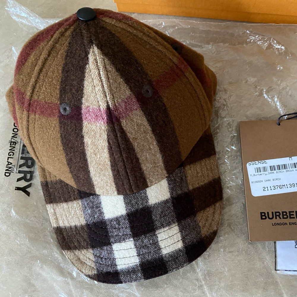 Burberry ball cap